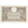 100 Francs Luc Olivier Merson - 11.07.1921 - TTB/TTB+