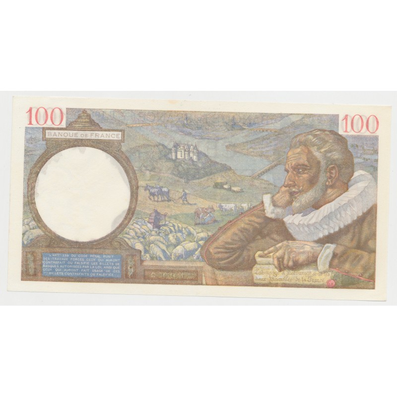 100 Francs Sully - 13.3.1941 - Neuf