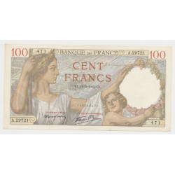 100 Francs Sully - 19.3.1942 - SUP