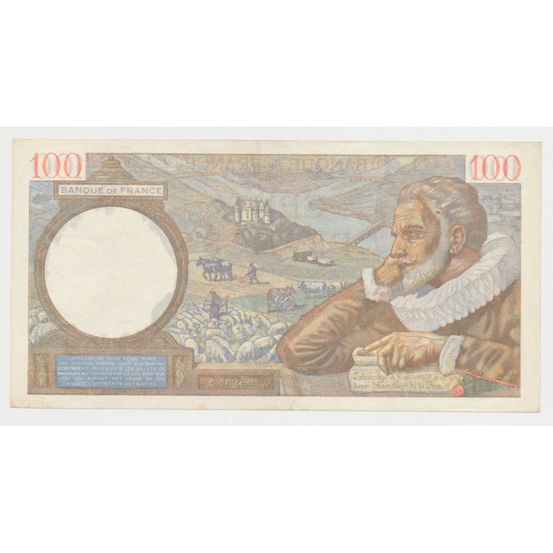 100 Francs Sully - 19.3.1942 - SUP