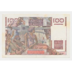 100 Francs Jeune paysan - 2.1.1953 - TTB+ 2