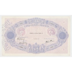 500 Francs Bleu et Rose - 14.4.1938 - 14.4.1938 - C.2821 - TTB