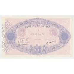 500 Francs Bleu et Rose - 13.2.1928 - R.1069 - TTB+