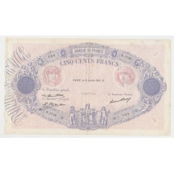 500 Francs Bleu et Rose - 9.7.1931 - N.1736 - TB/TTB