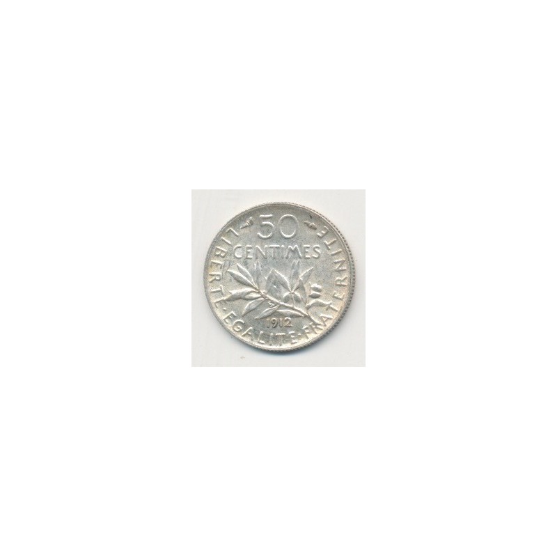 50 Centimes Semeuse - 1912
