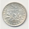 50 Centimes Semeuse - 1912