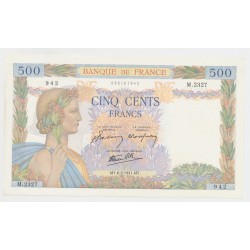 500 Francs La Paix - 6.2.1941 - M.2327 - SUP+