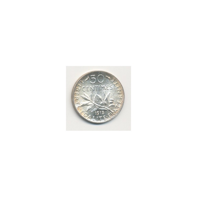 50 Centimes Semeuse - 1913