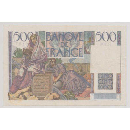 500 Francs chateaubriand - 13.5.1948 - R.108 - TTB/TTB+