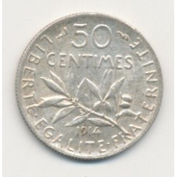 50 Centimes Semeuse - 1914