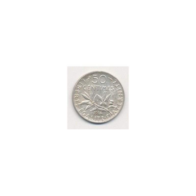 50 Centimes Semeuse - 1914