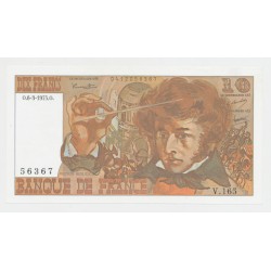 10 Francs Berlioz - 6.3.1975 - V.165 - NEUF