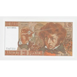 10 Francs Berlioz - 3.7.1975 - alphabets au choix - NEUF
