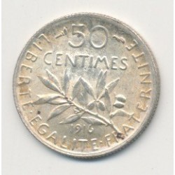 50 Centimes Semeuse - 1916