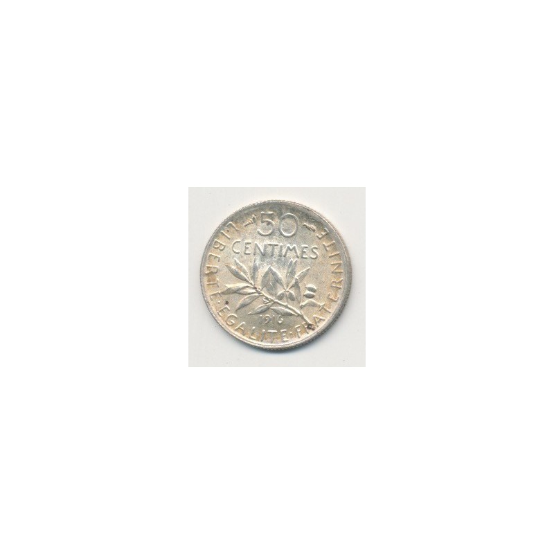 50 Centimes Semeuse - 1916