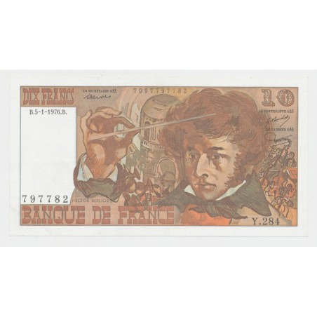 10 Francs Berlioz - 5.1.1976 - SUP