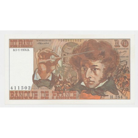 10 Francs Berlioz - 5.1.1976 - SPL