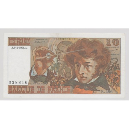 10 Francs Berlioz - 4.3.1976 - B.286 - SPL