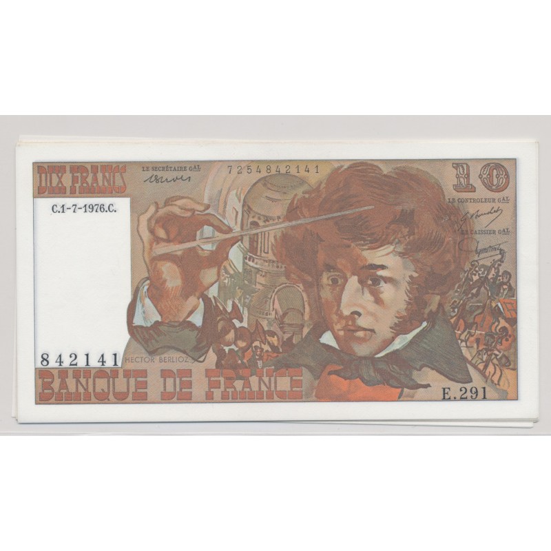 10 Francs Berlioz - 1.7.1976 - SUP