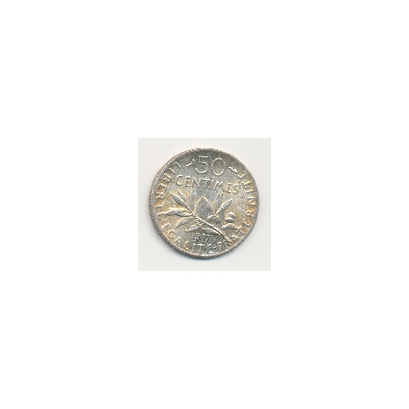 50 Centimes Semeuse - 1917