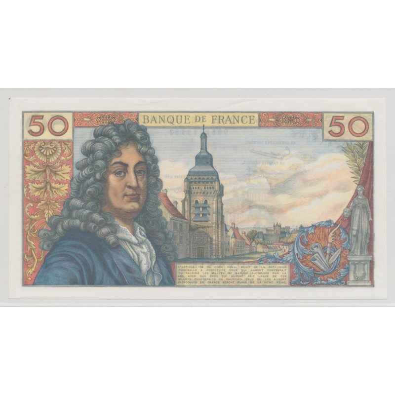 50 Francs Racine - 8.11.1962 - E.22 - SUP+