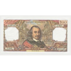 100 Francs Corneille - 6.11.1975 - J.895 - SPL