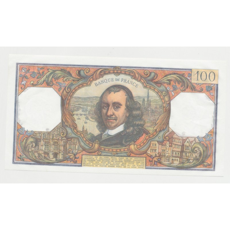 100 Francs Corneille - 6.11.1975 - J.895 - SPL