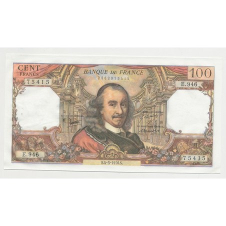 100 Francs Corneille - 4.3.1976 - E.946 - SUP+