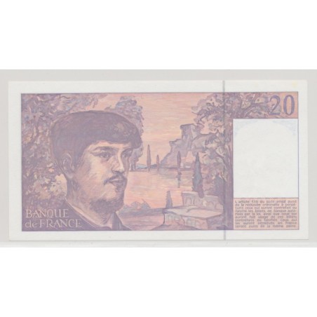 20 Francs Debussy - 1991 - V.034 - NEUF