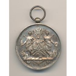 Médaille - Société de gymnastique et instruction militaire - Gironde - gravé Champion 1895 - 37mm - bronze - TTB+