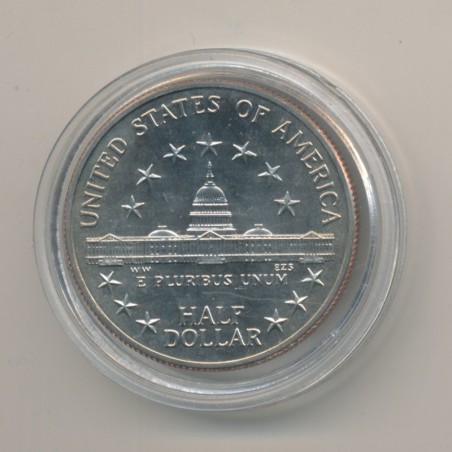 Etats-Unis - 1/2 Dollar 1989 D - Bicentenaire du congrès - FDC