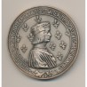 Médaille - Mariage Louis XII et Anne de Bretagne - refrappe - bronze argenté - 54mm - SUP