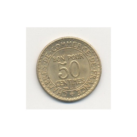 50 Centimes Chambre de commerce - 1922