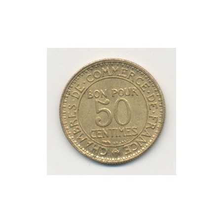 50 Centimes Chambre de commerce - 1923