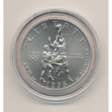 Etats-Unis - 1/2 Dollar 1995 S San Francisco - Basketball - Jeux Olympiques Atlanta - FDC