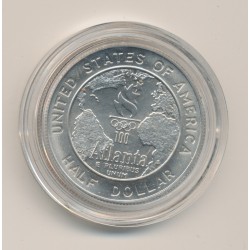 Etats-Unis - 1/2 Dollar 1995 S San Francisco - Basketball - Jeux Olympiques Atlanta - FDC 2