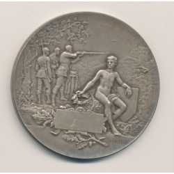 Médaille - Concours de Tir - bronze argenté - Henri Dubois - 51mm - TTB+ 2