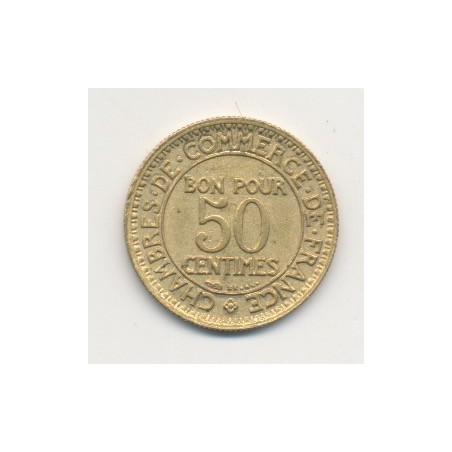 50 Centimes Chambre de commerce - 1927