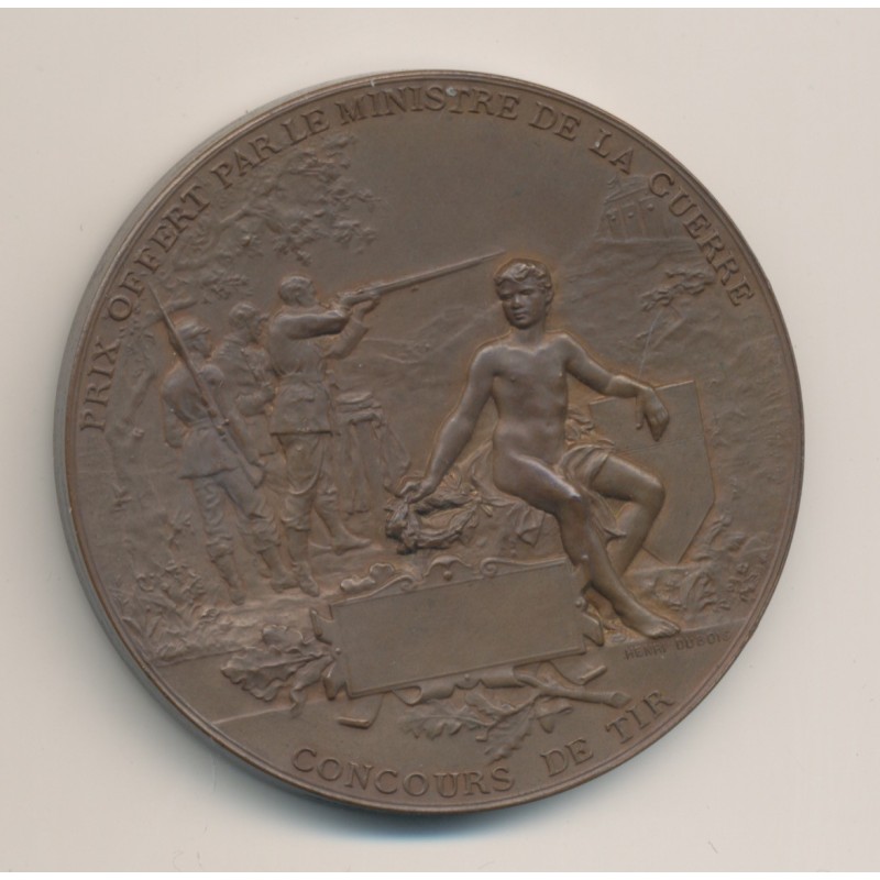 Médaille - Concours de Tir - bronze - 51mm - SUP