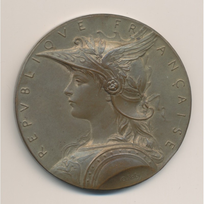 Médaille - Ministère de l'intérieur - O.Roty - bronze - 52mm - SUP