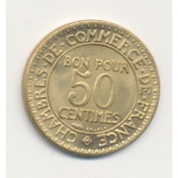 50 Centimes Chambre de commerce - 1928 2