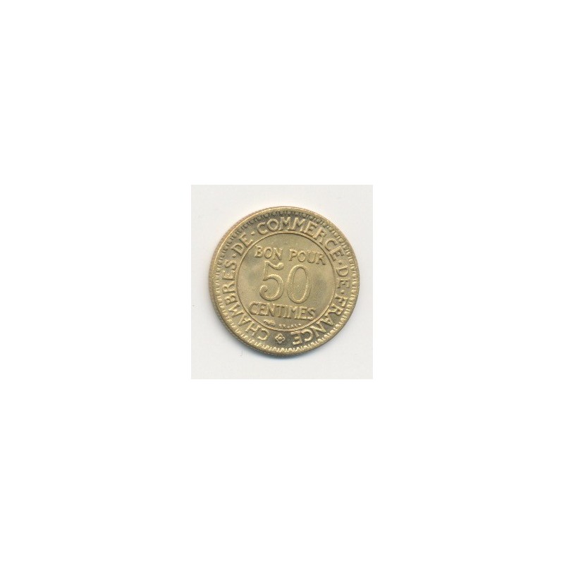 50 Centimes Chambre de commerce - 1928