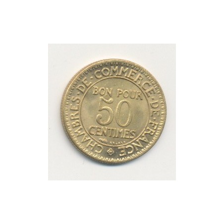 50 Centimes Chambre de commerce - 1928