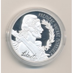 Médaille - Première guerre mondiale - liberté - Les Emblèmes Français - cuivre argenté - 40mm