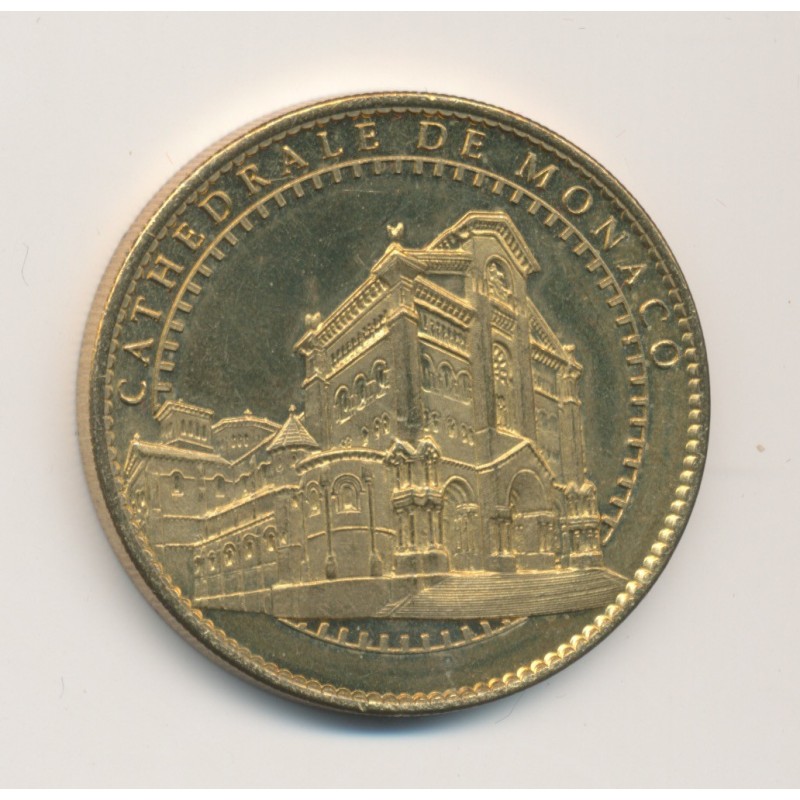 Médaille - Cathédrale de monaco - croix des chanoines - 34mm