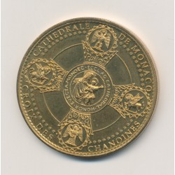 Médaille - Cathédrale de monaco - croix des chanoines - 34mm 2