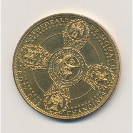 Médaille - Cathédrale de monaco - croix des chanoines - 34mm
