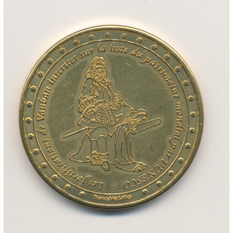Médaille - Les fortifications de Vauban - 32mm