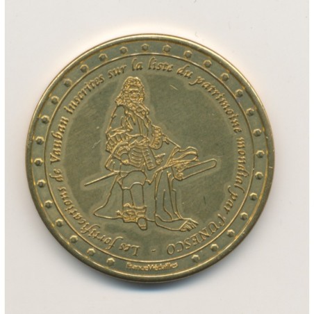 Médaille - Les fortifications de Vauban - 32mm