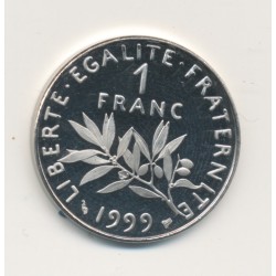 1 Franc Semeuse - 1999 - nickel - Belle épreuve
